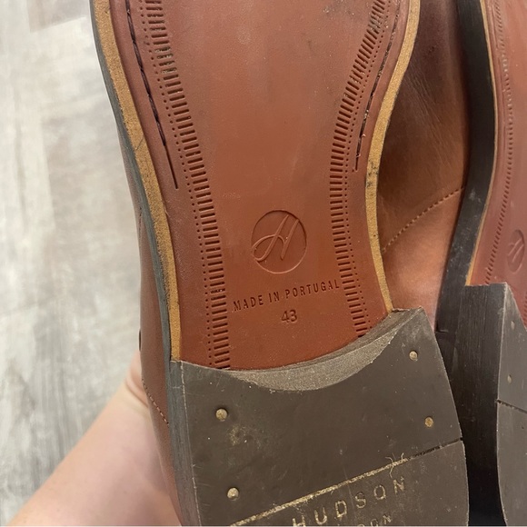 Hudson London Brown Leather Chelsea Boots Size 43 10 main image 5